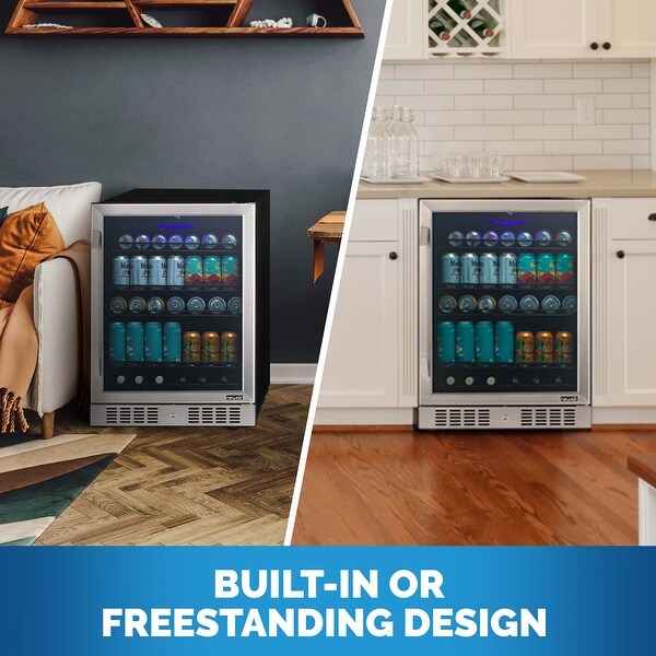 Newair 24 deals inch beverage cooler